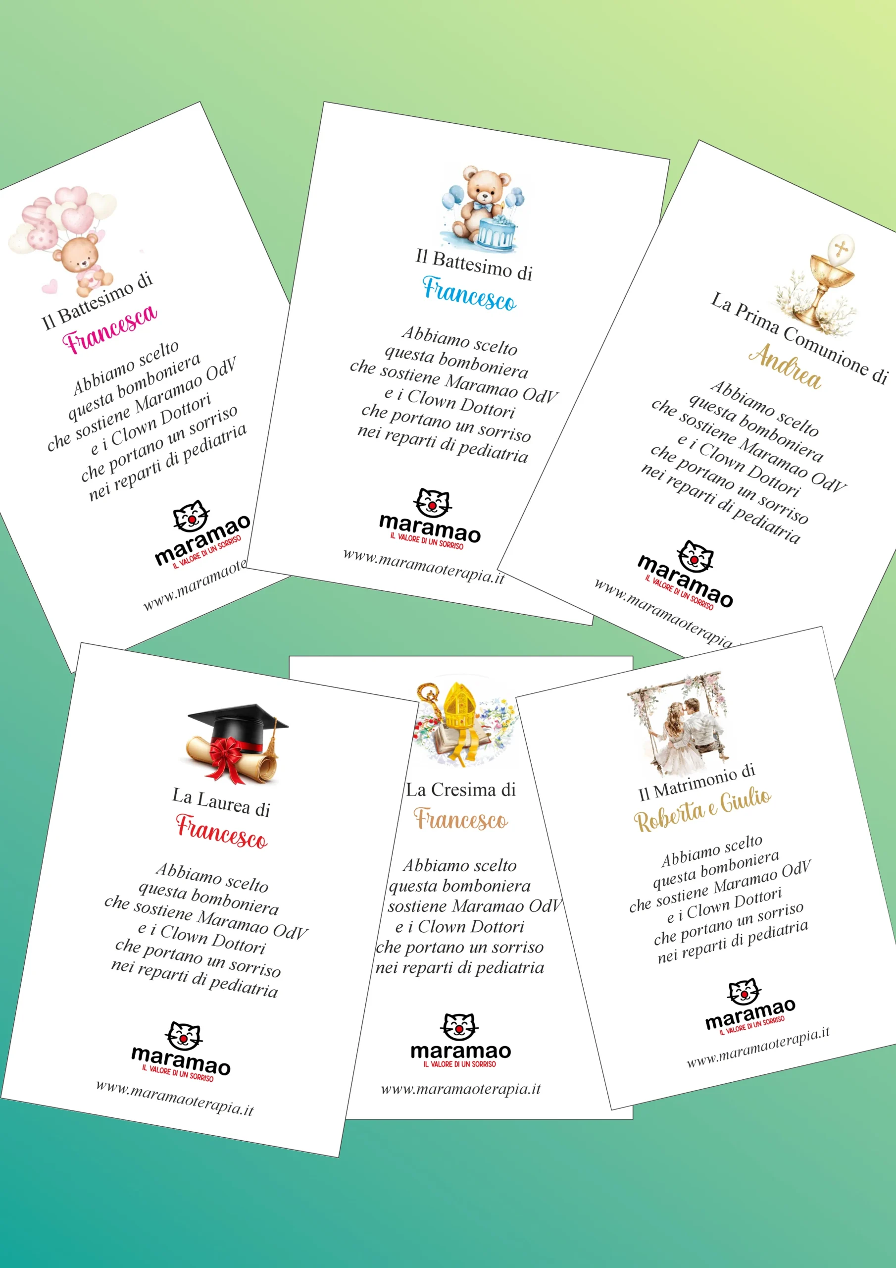 Bomboniere customizzate e solidali